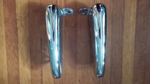 1961 chevrolet impala bel air biscayne rechromed bumperette guards