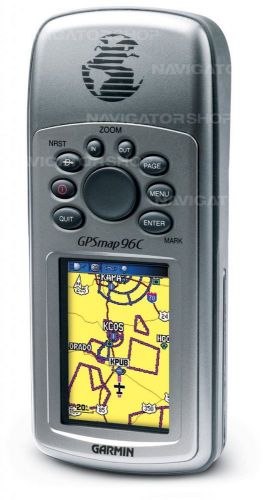 Garmin aviation gps 96c gpsmap color pilot aviation avionics - 296 396 196 96