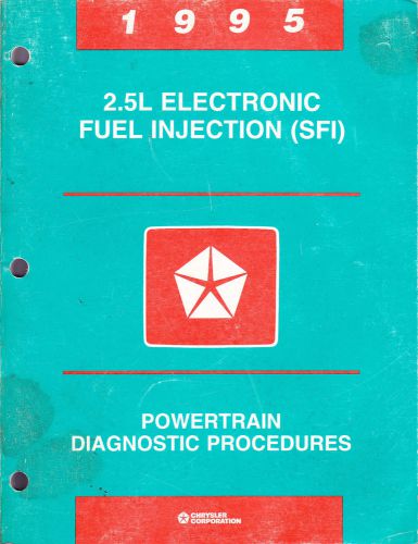 1995 cirrus sebring avenger stratus  powertrain diagnostic service manual