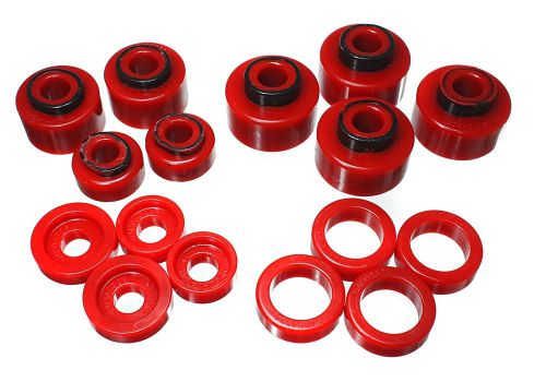 Energy suspension 4.4120r body mount set fits f-250 super duty f-350 super duty