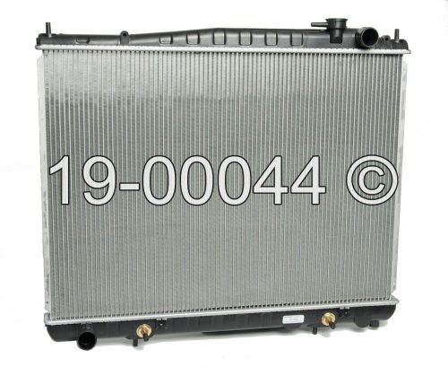 Brand new genuine oem radiator fits nissan pathfinder and infiniti qx4