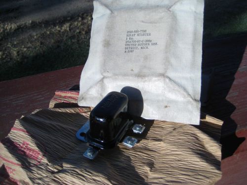 Nos vintage delco starter relay  # 2920 830 7785. early corvette ??