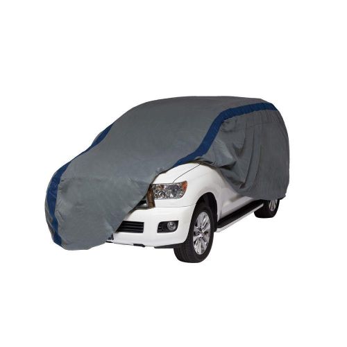 Weather defender suv or pickup with shell/bed cap semi-custom cover 19 ft. 1 in.