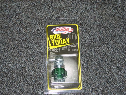 Advantage atv easy release flag whip mount green 18705-04