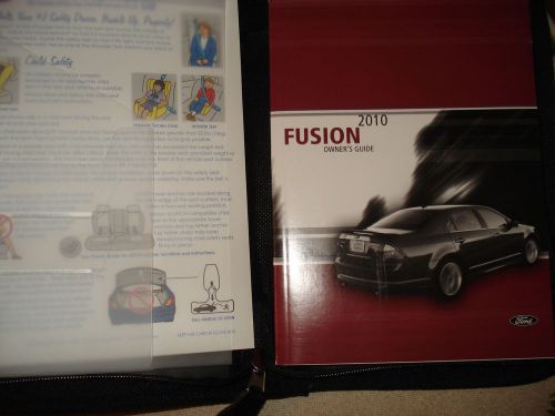 2010 ford ranger owners manual packet set &amp; ford case