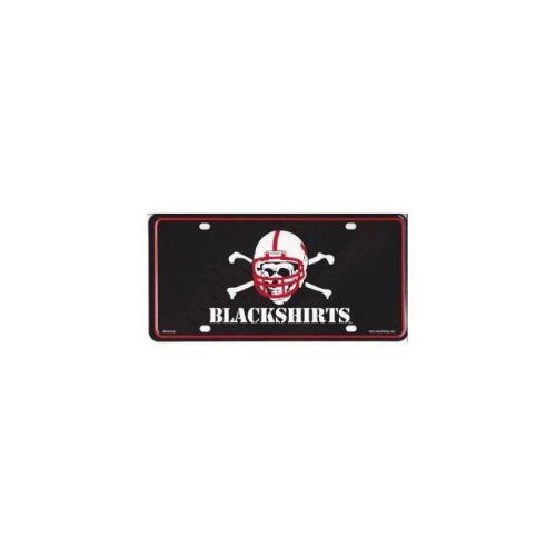 Nebraska cornhuskers blackshirts metal plate