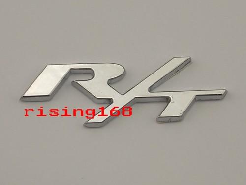 Car metal emblems badges decal rt for dodge ram charger challenger magnum r91