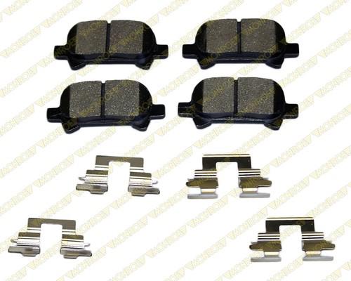 Monroe dx828 brake pad or shoe, rear-monroe dynamics brake pad