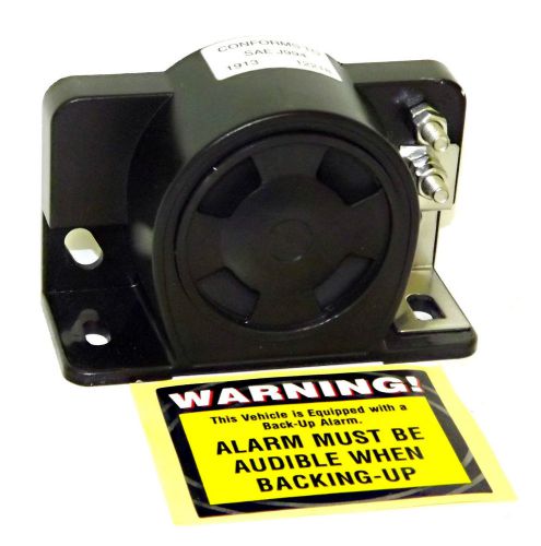 Universal backup warning alarm siren - 97db - car truck heavy equipment vehicle