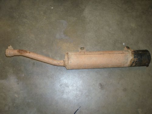 Yamaha 250 bruin rear muffler exhaust pipe