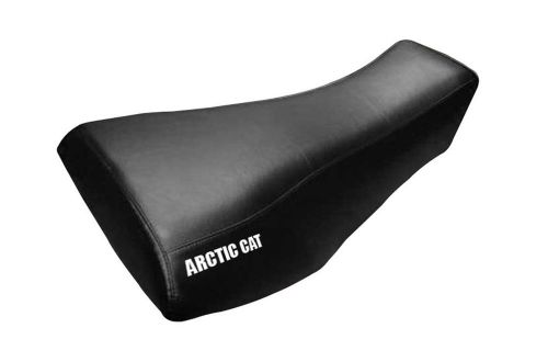 Arctic cat 400 450 500 650 04 prior black with logo atv seat cover m57s352