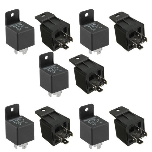 10x car auto  motor  relay 12vdc 40a 5p 5pin spdt relays no nc