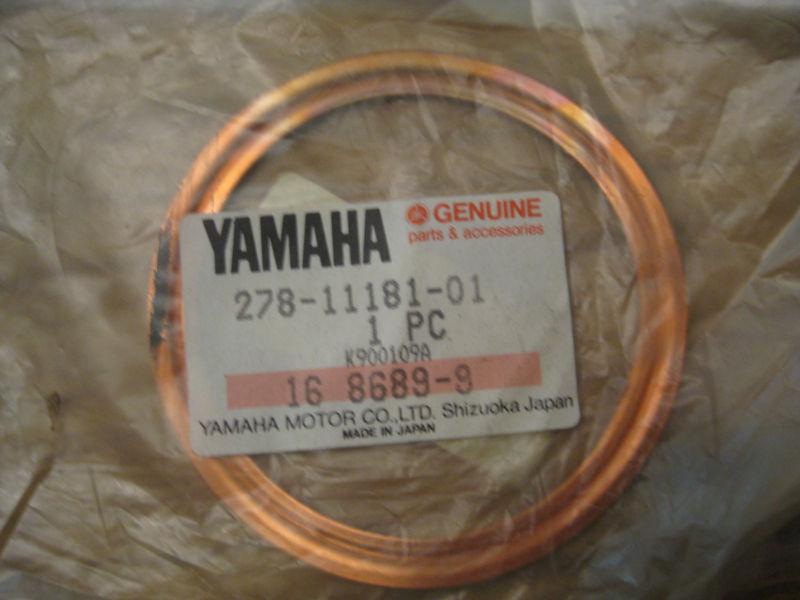 Nos obsolete vintage yamaha motorcycle gasket cyl head 1 ~part # 278-11181-01-00