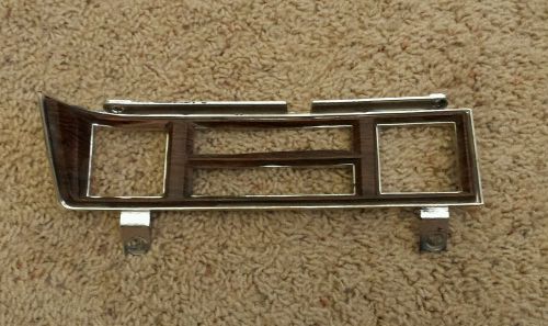 Cadillac dash bezel 1970 1971 1972 1973 1974 1975 part 1602437