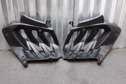 2004 yamaha yfz450 yfz 450 oem heel guards footpegs nerf bars heal footrest #a