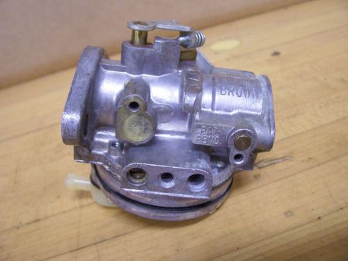 Vintage nos brown carburetor clinton engine go kart