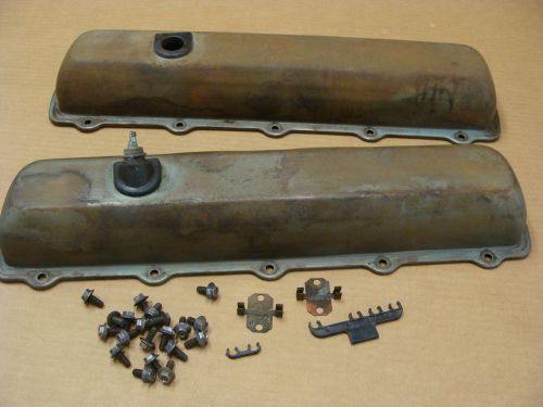 1966 oldsmobile toronado 425 valve covers oem