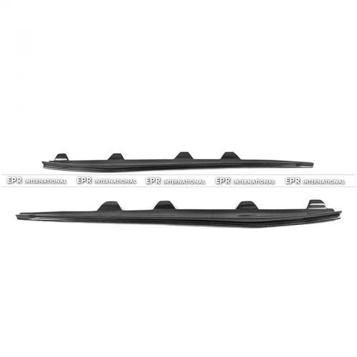 For vw scirocco karztec style carbon fiber side skirt extension