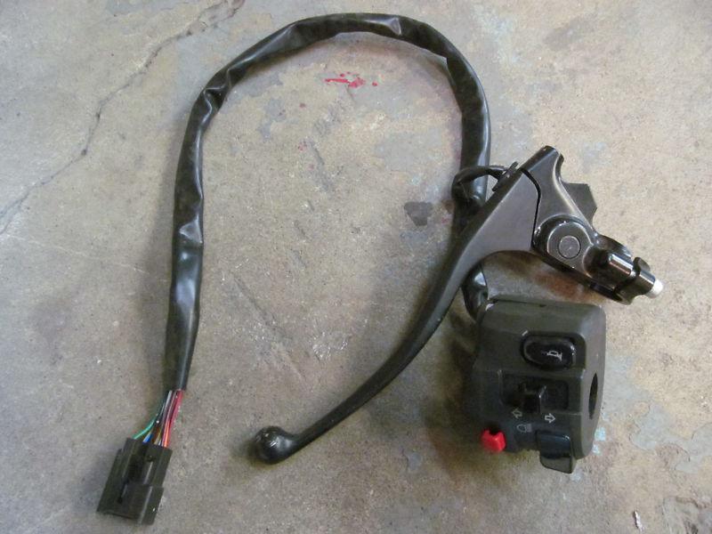 2010 kawasaki ninja zx 1000 zx1000, clutch lever & perch , headlight horn switch