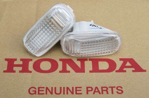 Jdm honda clear side marker civic es ep3 fd integra dc5 type r jazz fit cr-v