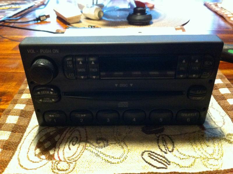 Sell 199803 FORD EXPLORER F150 F250 RANGER AM/FM CD PLAYER RADIO in