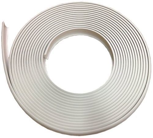 Taco metals 1-9/16’’ x 3/4’’ rigid vinyl flex-core rub rail 60&#039; v21-9959whc60d