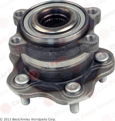 New beck arnley wheel bearing and hub assembly, 051-6354