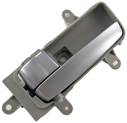 Left silver & gray interior door handle (front or rear) (dorman# 82346)