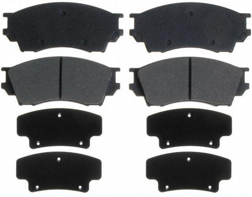 Raybestos sgd643c brake pad or shoe, front-service grade brake pad