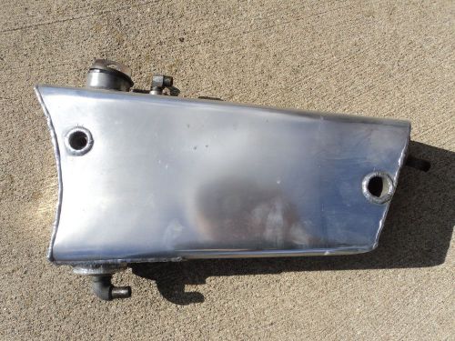 Racing engine aluminum  dry sump oil reservoir  midget race car tank