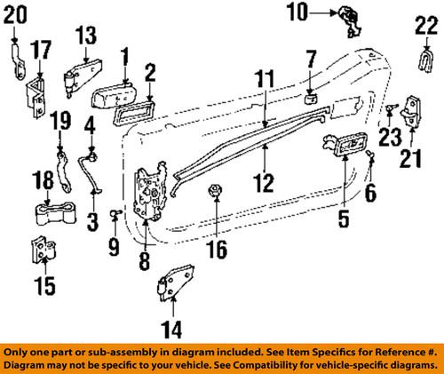 Jeep oem 6504417 door-hinge nut