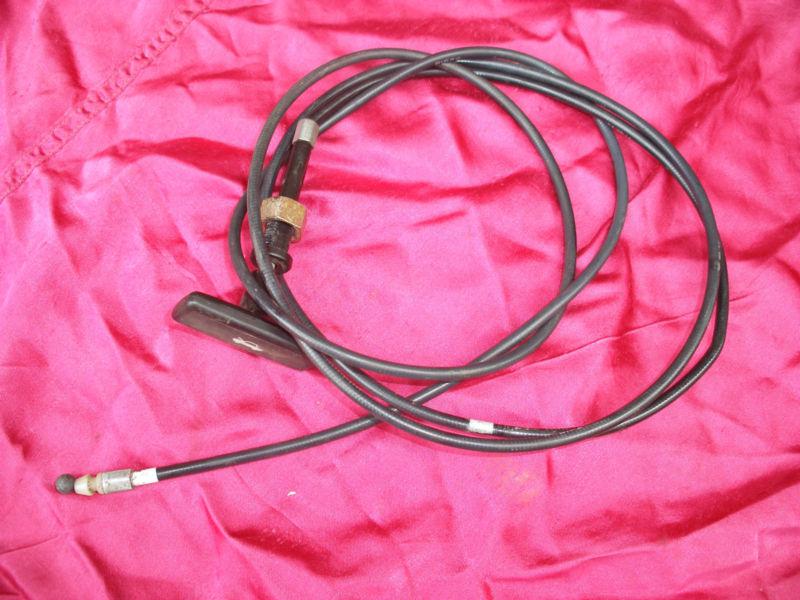 Mazda rx 7 hood release cable 1990