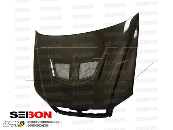 Seibon carbon fiber evo-style carbon fiber hood kit auto body mitsubishi lancer