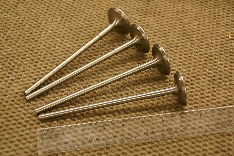 Antique harley j jd 1912 1913 1914 1915 up forged stainless exhaust valves 4