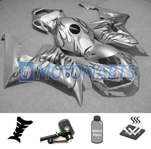 Bundle inj fairing body with brake fluid reservoir for honda cbr1000rr 06 07 ead