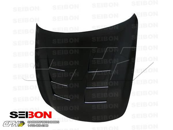 Seibon carbon fiber ts-style carbon fiber hood kit auto body infiniti g37 08-10