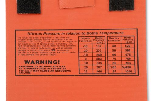 Nos 14164-110nos nitrous bottle heater