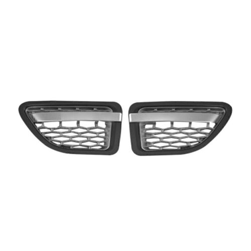 2pcs side fender air vent grille grill for land rover range rover sport 2005-09