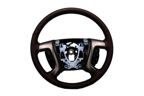 Steering wheel fits 2009-2014 gmc yukon,yukon xl 1500 sierra 2500 hd,sierra 3500