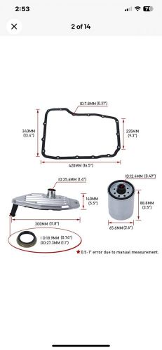 Dodge ram 1500 oil filters and gasket