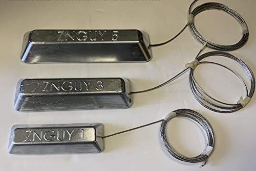 Znguy 3 zinc anode with 10 ft. cable