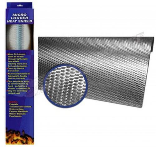 Engine bay heat shielding thermo-tec  micro louver  12&#034; x 24&#034;