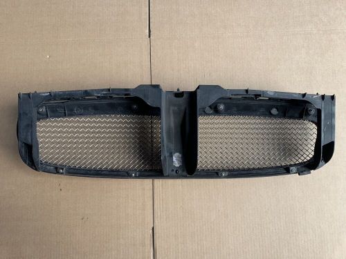 Jaguar x type 2001 - 2007 pre facelift black bonnet grill mesh grill ref d6