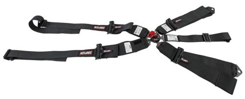 Simpson hans compatible camlock driver restraint systems 29110bkhl1x