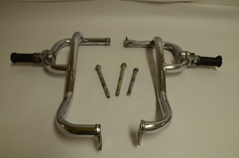 Yamaha xv750 xv 750 virago engine guard crash guard highway pegs