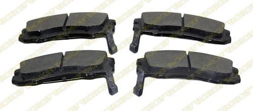 Monroe dx437 brake pad or shoe, front-monroe dynamics brake pad