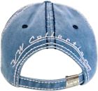 Brisa vw baseball cap denim blue fabric white beetle love bug one size