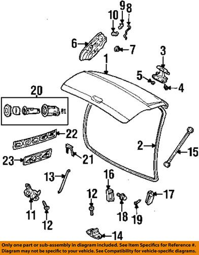 Mopar oem 4658677 door-lock rod