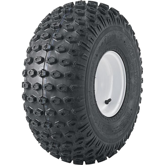 Atv tire & wheel 22 x 11 x 8 #dm1108-2s-w