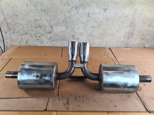 Porsche boxster 986 stainless steel exhaust toyosport